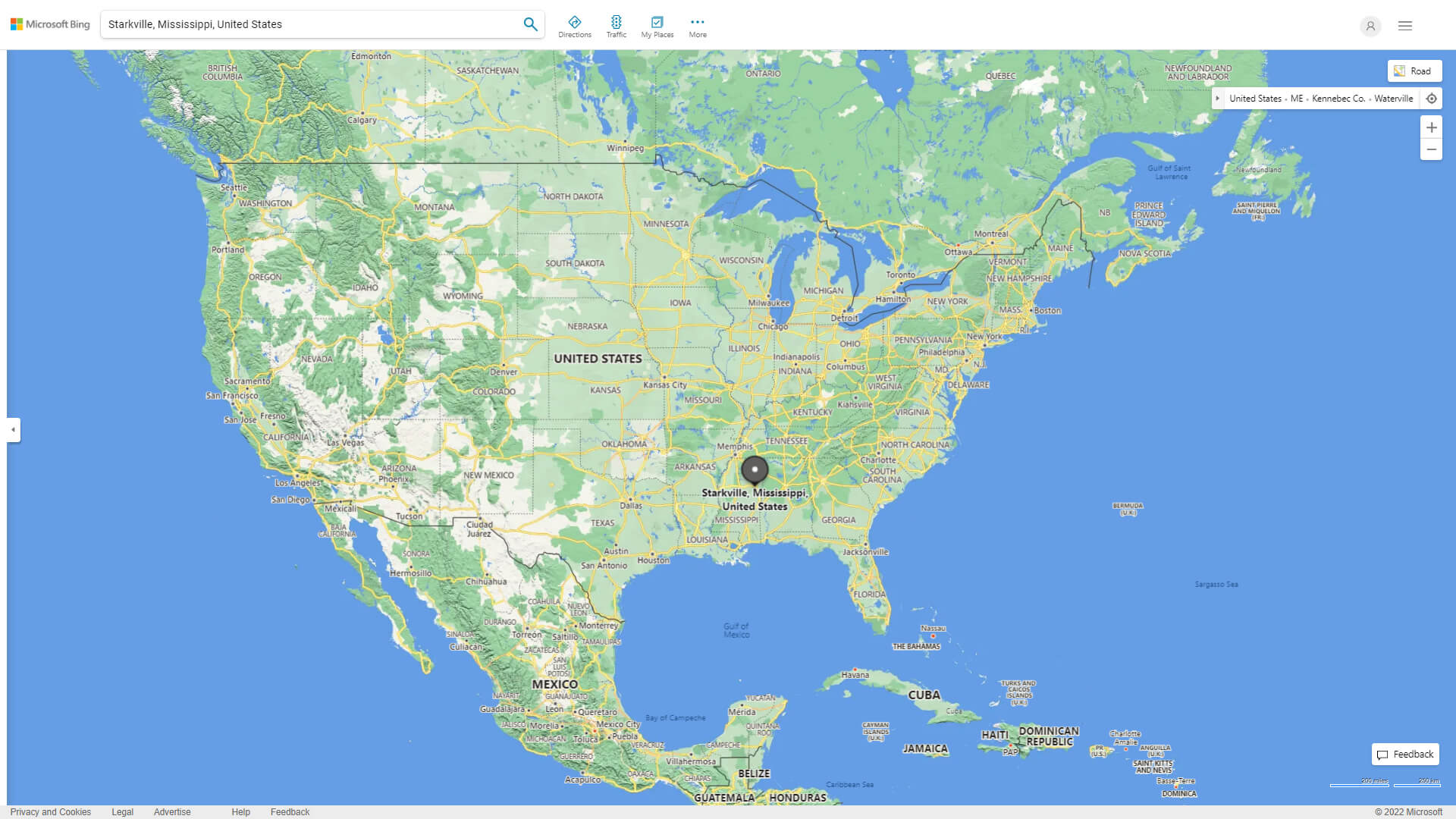 Where is Starkville in the US